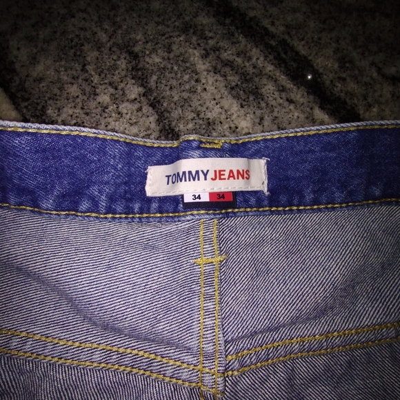 Tommy jeans aiden baggy, size 34 34 loose fit faded, one white pocket - Picture 6 of 10